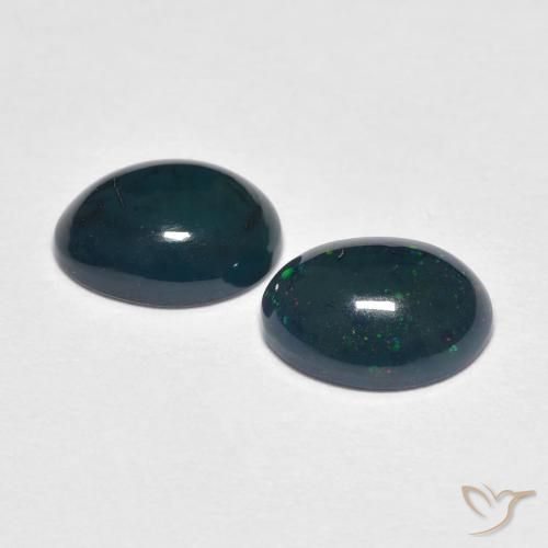 Opal Gemstones in 8 x 6 mm (calibrated) Size for Sale, Opal Stones in Multicolor Color