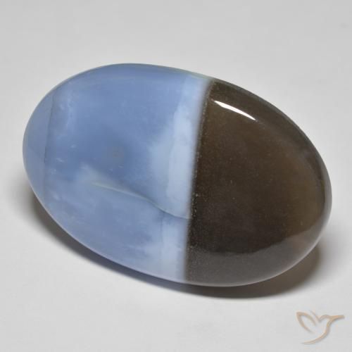 51.46 ct Multicolor Opal Stone, Natural Opal in Oval Cabochon Shape for Sale