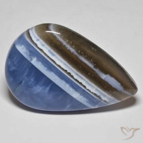 48.08 ct Multicolor Opal Stone, Natural Opal in Pear Cabochon Shape for Sale