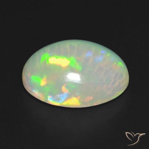 Opal Gemstone in 13.2 x 9.7 mm Size for Sale, Opal Stone in Multicolor Color