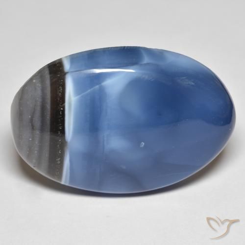 33.02 ct Multicolor Opal Gemstone, Opal Gem in Oval Cabochon Shape for Sale.