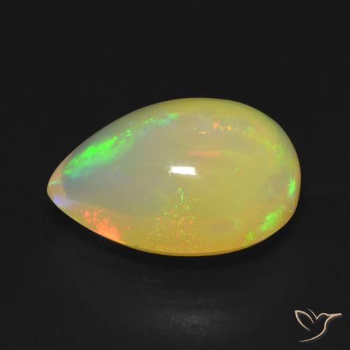 Opal Gemstone in 13 x 11 mm (calibrated) Size for Sale, Opal Stone in Multicolor Color