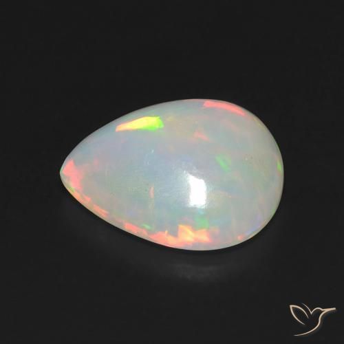 Opal Gemstone in 12.3 x 10.8 mm Size for Sale, Opal Stone in Multicolor Color