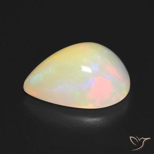 Opal Gemstone in 14.5 x 10.4 mm Size for Sale, Opal Stone in Multicolor Color