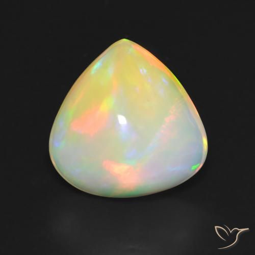4.44 ct Pear Opal, 12.7 x 12.7 mm From Australia, Photo A
