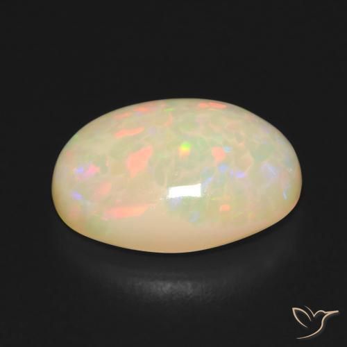 Opal Gemstone in 15.2 x 11.2 mm Size for Sale, Opal Stone in Multicolor Color