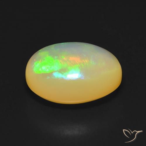 Opal Gemstone in 14.1 x 10.7 mm Size for Sale, Opal Stone in Multicolor Color