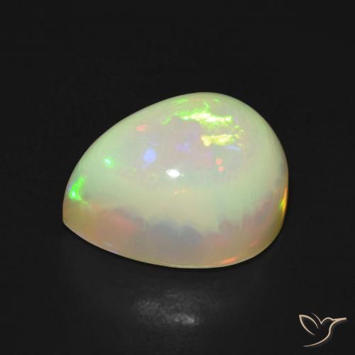 Opal Gemstone in 13.1 x 10.1 mm Size for Sale, Opal Stone in Multicolor Color
