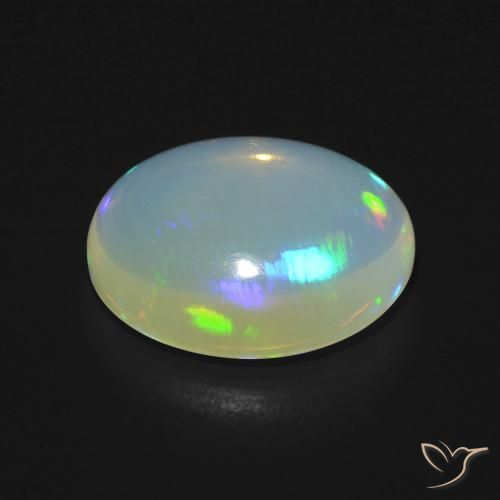 Opal Gemstone in 14.2 x 11.2 mm Size for Sale, Opal Stone in Multicolor Color