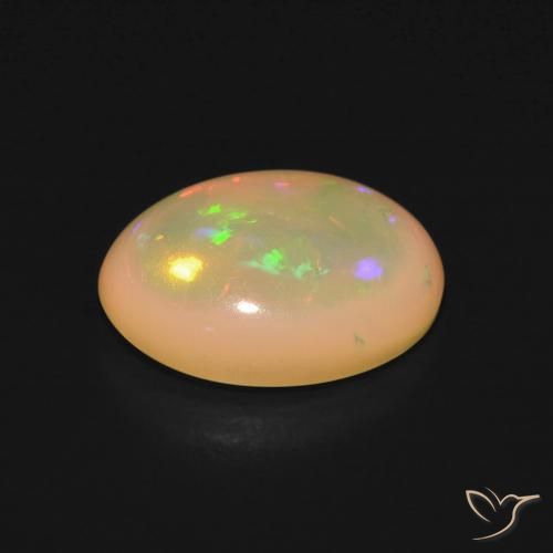 Opal Gemstone in 13 x 9 mm (calibrated) Size for Sale, Opal Stone in Multicolor Color