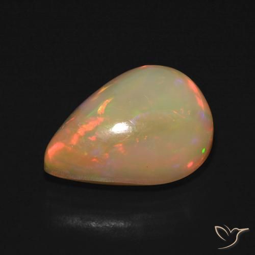 Opal Gemstone in 16 x 12 mm (calibrated) Size for Sale, Opal Stone in Multicolor Color