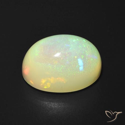 Opal Gemstone in 14 x 10 mm (calibrated) Size for Sale, Opal Stone in Multicolor Color
