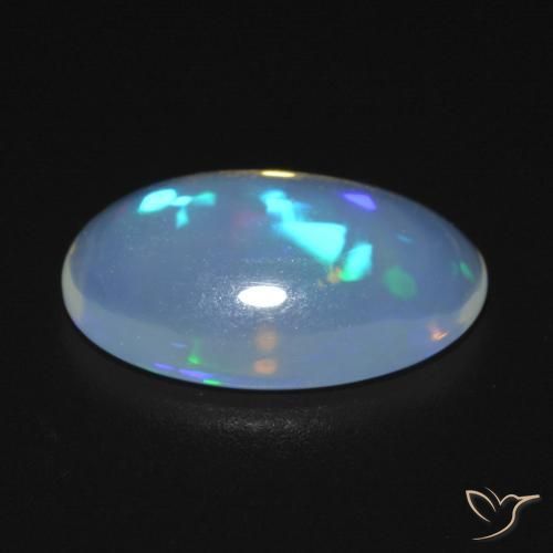 Opal Gemstone in 14 x 9 mm (calibrated) Size for Sale, Opal Stone in Multicolor Color