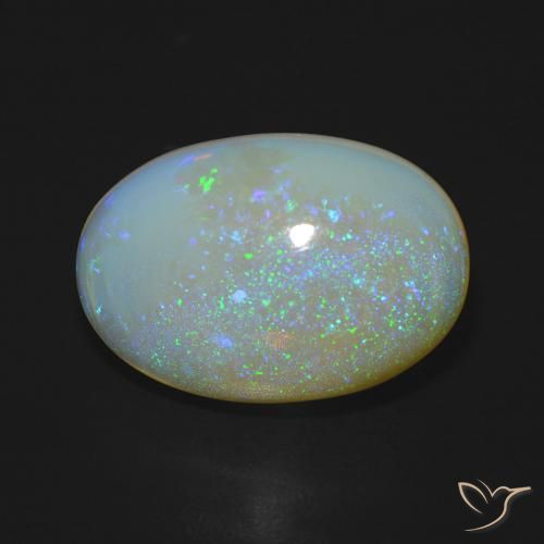 6 ct Oval Opal, 16.2 x 11.2 mm From Australia, Photo A