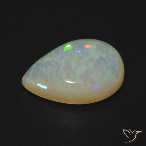 Opal Gemstone in 16.9 x 12 mm Size for Sale, Opal Stone in Multicolor Color