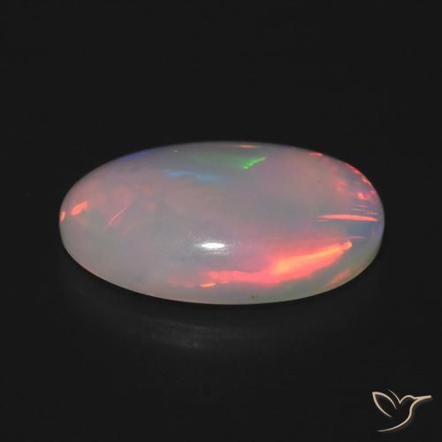 Opal Gemstone in 17.3 x 10.8 mm Size for Sale, Opal Stone in Multicolor Color
