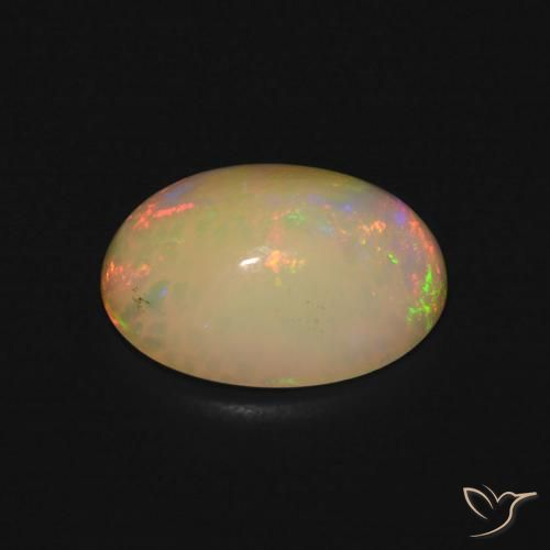 Opal Gemstone in 14.4 x 11.2 mm Size for Sale, Opal Stone in Multicolor Color