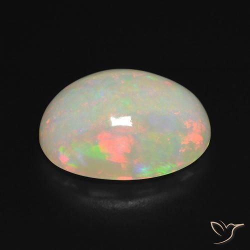Opal Gemstone in 15.1 x 11.1 mm Size for Sale, Opal Stone in Multicolor Color