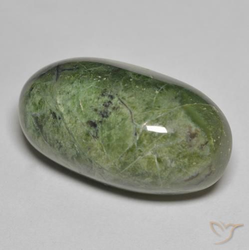 22.64 ct Green Opal Stone, Natural Opal in Oval Cabochon Shape for Sale
