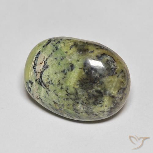 10.37 ct Green Opal Stone, Natural Opal in Oval Cabochon Shape for Sale