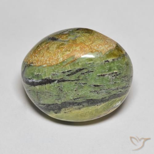 16.51ct Natural Earth Green Opal, Oval, Opaque