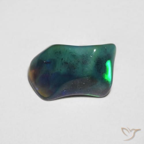 Opal Gemstone in 8.3 x 5.3 mm Size for Sale, Opal Stone in Multicolor Color