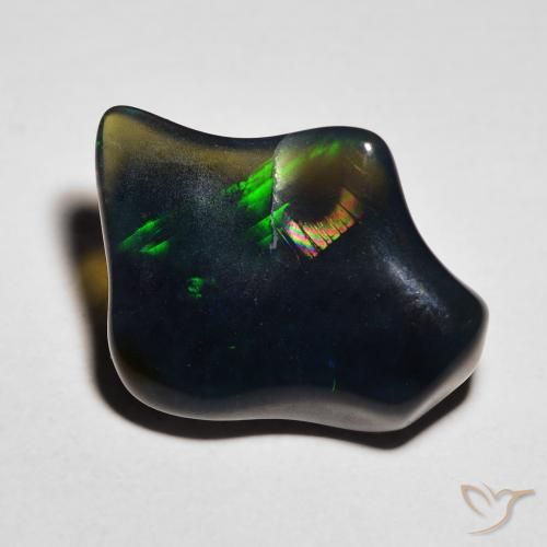 5.14 ct Fancy Opal, 16.2 x 13.5 mm From Ethiopia, Photo A