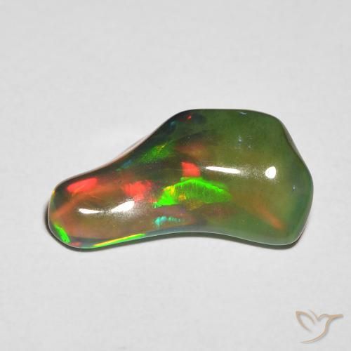 Opal Gemstone in 14.5 x 7.8 mm Size for Sale, Opal Stone in Multicolor Color