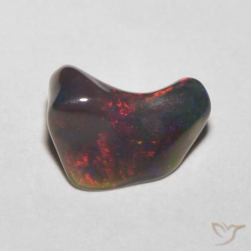 0.83ct Natural Multicolor Opal, Fancy, Translucent