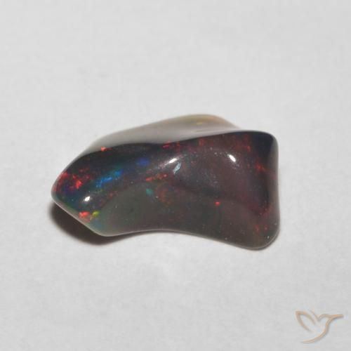 Opal Gemstone in 9 x 7 mm (calibrated) Size for Sale, Opal Stone in Multicolor Color