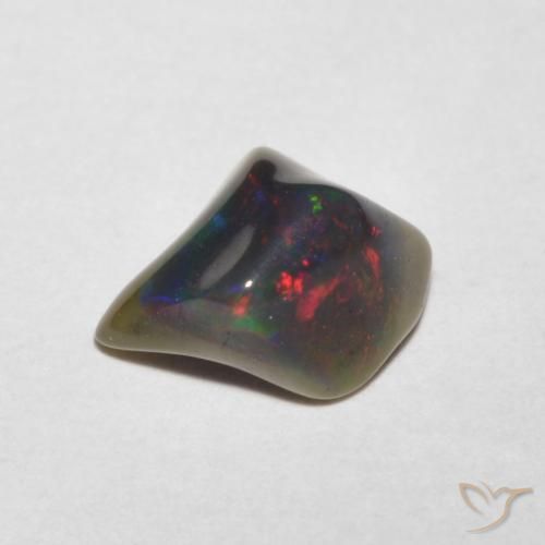 Opal Gemstone in 8.9 x 6.4 mm Size for Sale, Opal Stone in Multicolor Color