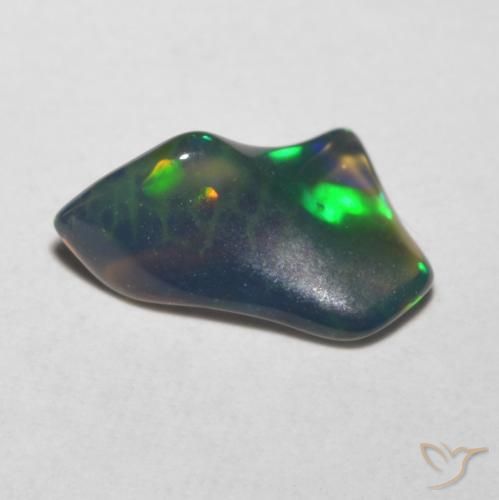 Opal Gemstone in 9.2 x 6.6 mm Size for Sale, Opal Stone in Multicolor Color