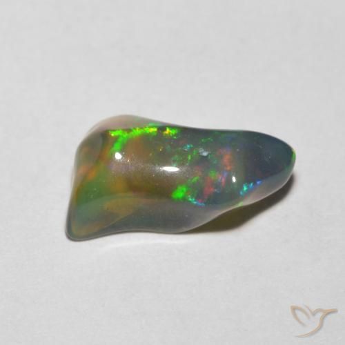 Opal Gemstone in 10.7 x 6.8 mm Size for Sale, Opal Stone in Multicolor Color