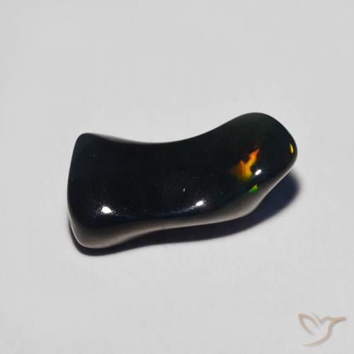 1.96 ct Multicolor Opal Stone, Natural Opal in Fancy Cabochon Shape for Sale
