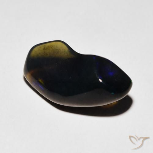 2.38 ct Multicolor Opal Stone, Natural Opal in Fancy Cabochon Shape for Sale