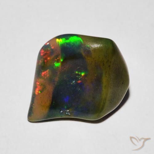 2.25ct Natural Multicolor Opal, Fancy, Translucent