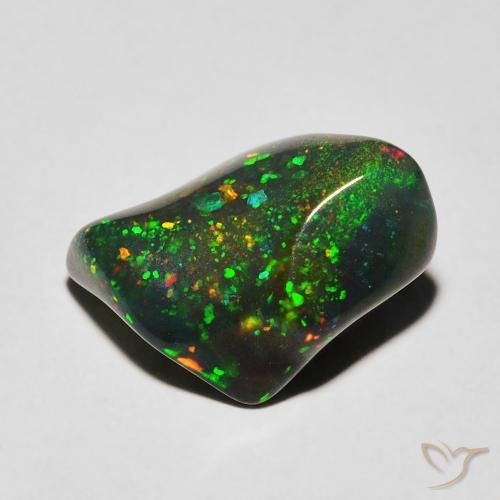 Opal Gemstone in 14 x 9 mm (calibrated) Size for Sale, Opal Stone in Multicolor Color