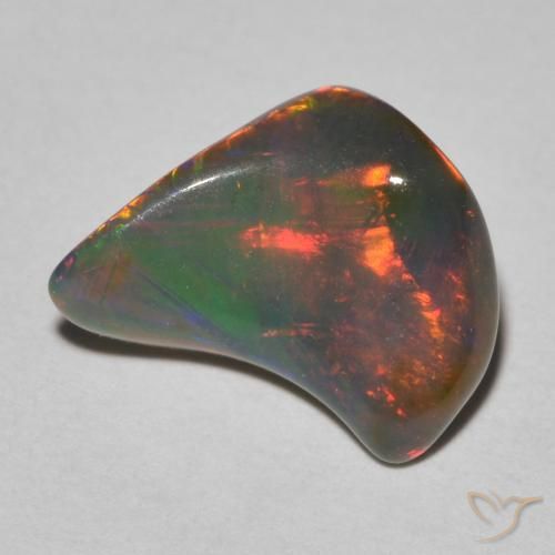 2.21ct Natural Multicolor Opal, Fancy, Translucent