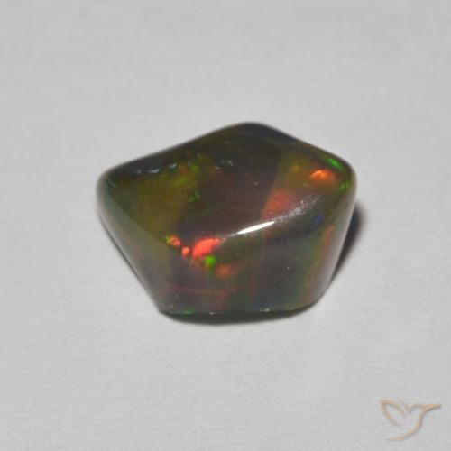 Opal Gemstone in 9 x 6 mm (calibrated) Size for Sale, Opal Stone in Multicolor Color