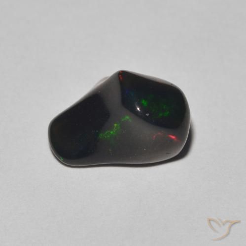 2.05 ct Multicolor Opal Stone, Natural Opal in Fancy Cabochon Shape for Sale