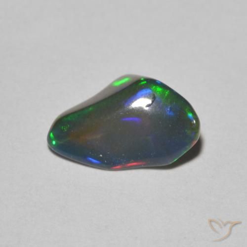 Opal Gemstone in 10 x 7 mm (calibrated) Size for Sale, Opal Stone in Multicolor Color