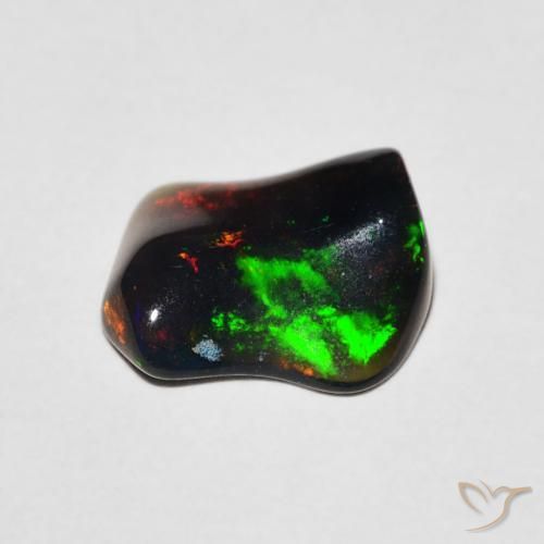 Opal Gemstone in 8.9 x 7.5 mm Size for Sale, Opal Stone in Multicolor Color