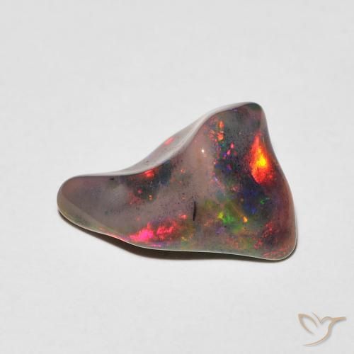 Opal Gemstone in 11.4 x 7.6 mm Size for Sale, Opal Stone in Multicolor Color