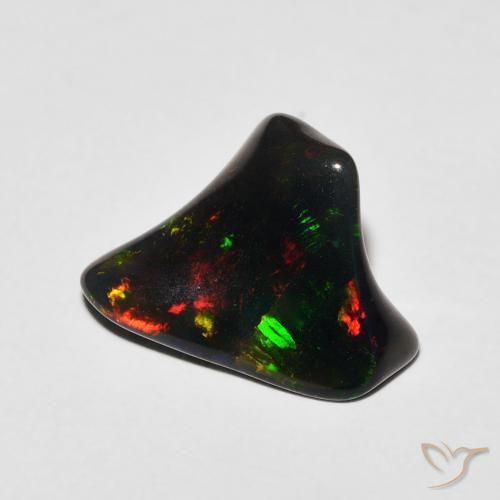 1.71 ct Multicolor Opal Stone, Natural Opal in Fancy Cabochon Shape for Sale