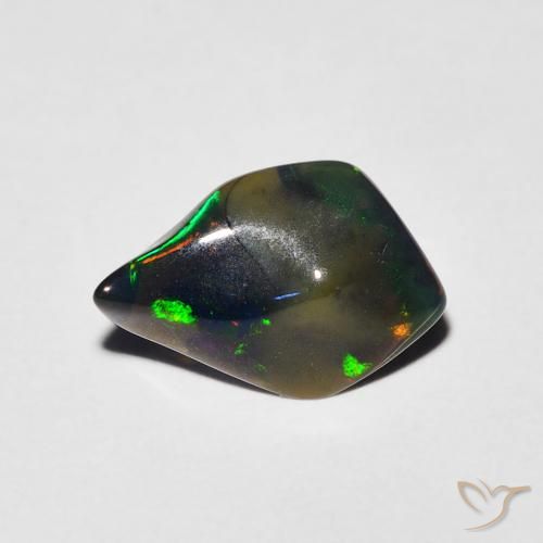 0.91ct Natural Multicolor Opal, Fancy, Translucent
