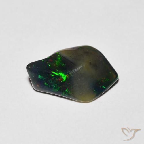 Opal Gemstone in 8.9 x 7.4 mm Size for Sale, Opal Stone in Multicolor Color