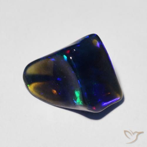 1.16 ct Multicolor Opal Stone, Natural Opal in Fancy Cabochon Shape for Sale