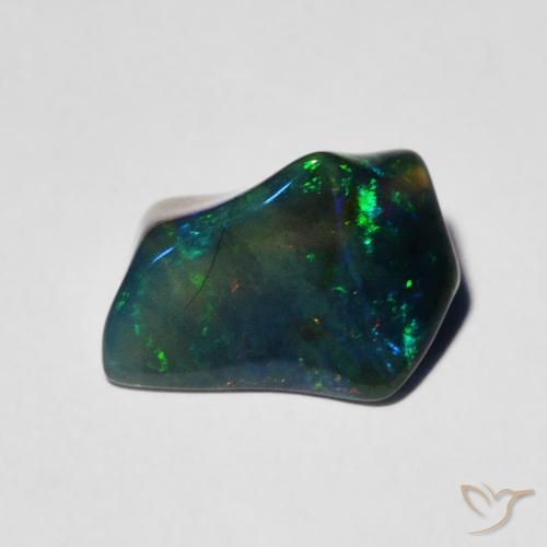Opal Gemstone in 10 x 7 mm (calibrated) Size for Sale, Opal Stone in Multicolor Color