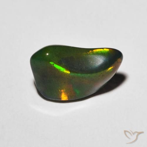 1.60ct Natural Multicolor Opal, Fancy, Translucent