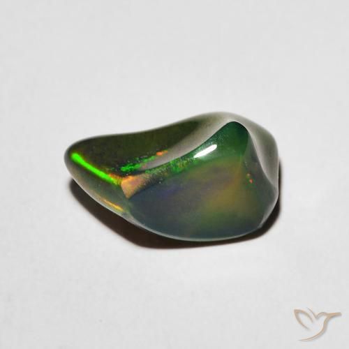 Opal Gemstone in 10.5 x 6 mm Size for Sale, Opal Stone in Multicolor Color